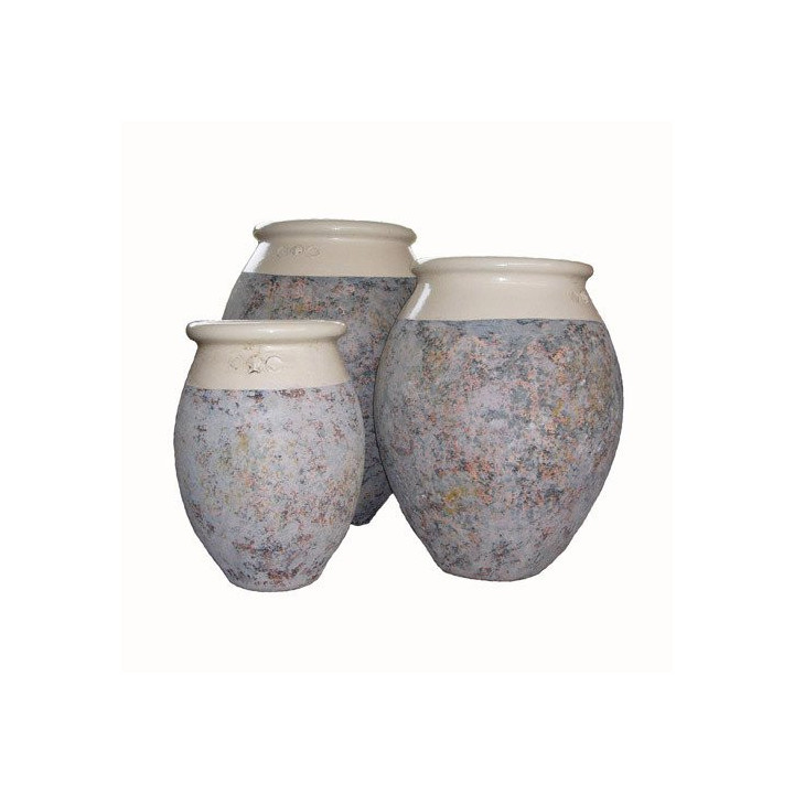 jarre méditerranéenne col ivoire 2