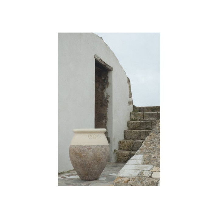 jarre méditerranéenne col ivoire 3