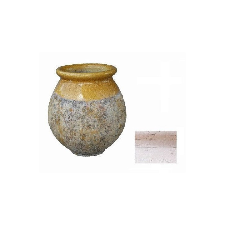 jarre méditerranéenne col rose calamine