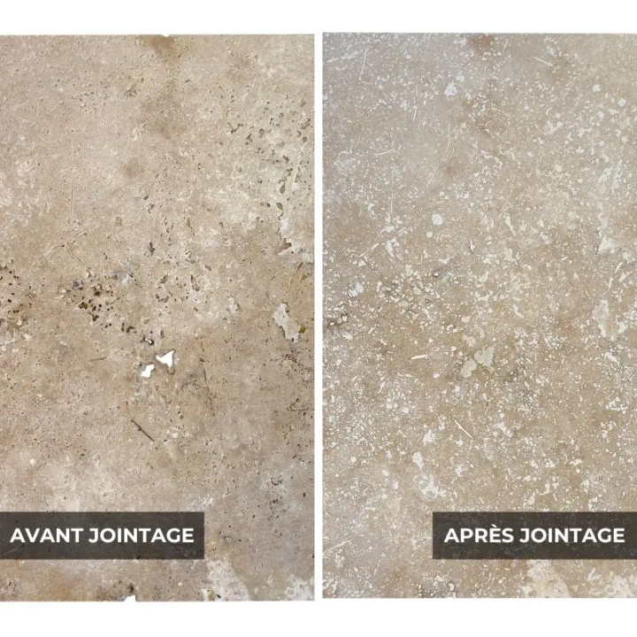 Ligerio - Carrelage en travertin deuxième choix (naturel) 61x40