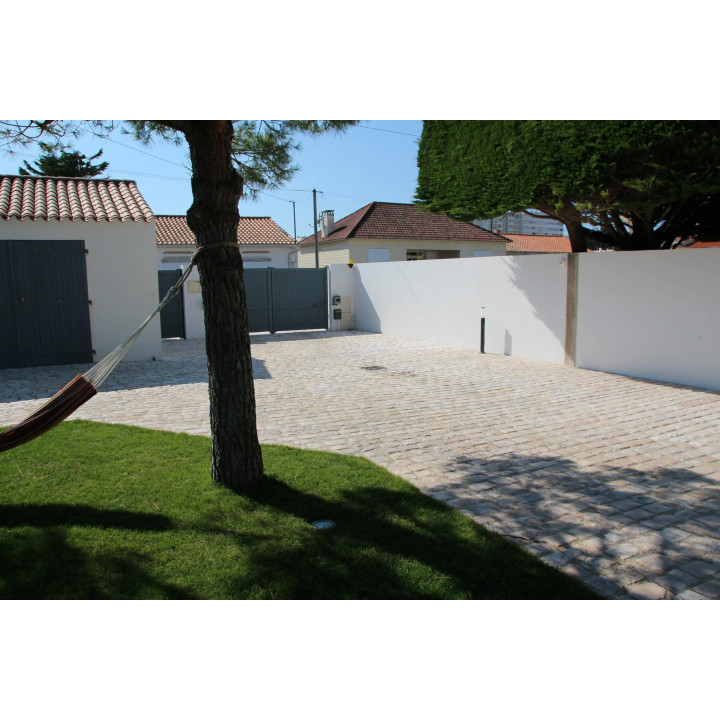 allée de garage en pavé chantilly