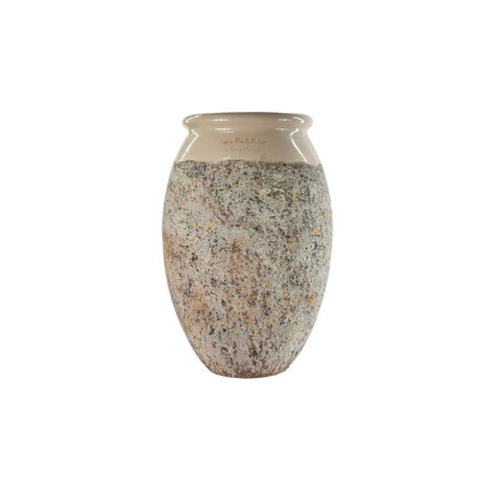 Jarre olive col ivoire