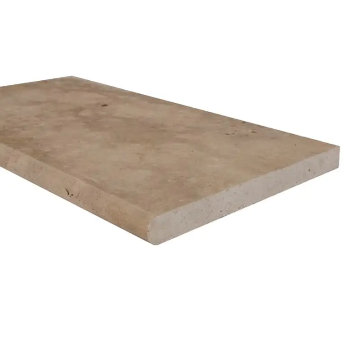 Margelle travertin pour embellir votre piscine - Ligerio