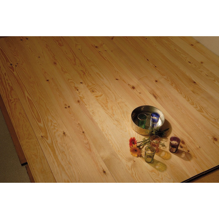 Parquet petits nœuds massif en pin des Landes 23mm