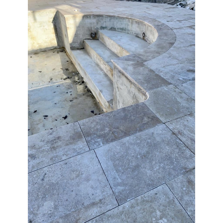 Angle rentrant mix pour margelle de piscine