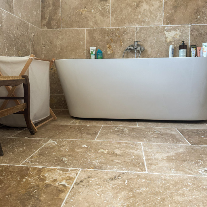 Ligerio - Carerlage en travertin premier choix mix-1