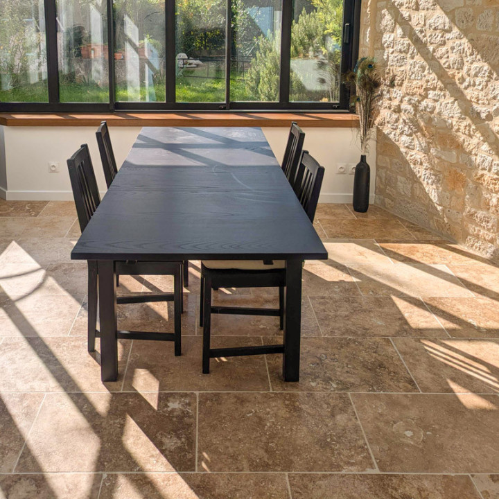 Ligerio - Carrelage en travertin premier choix mix