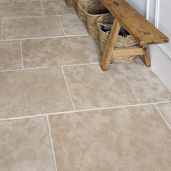 Dallage bâtisse vieilli clair