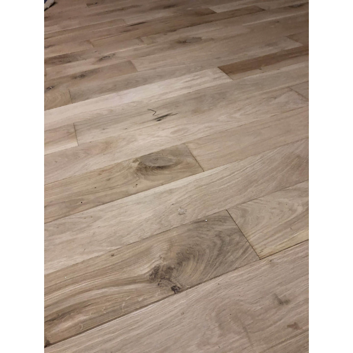 parquet en chêne massif brut