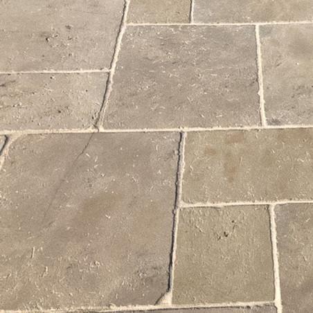 Dallage bâtisse vieilli clair Opus