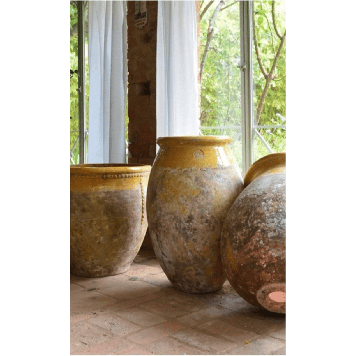 jarre olive col jaune 2