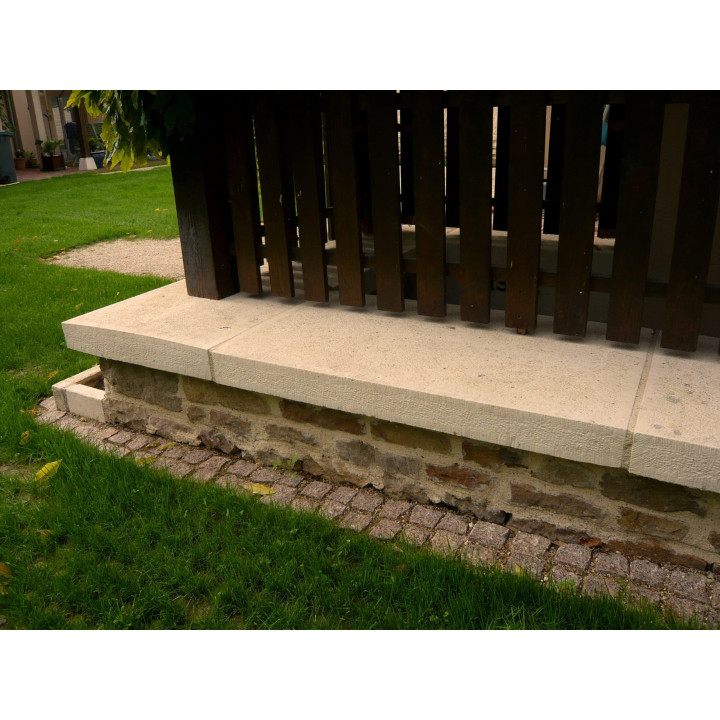 dessus mur vieilli ciselé 2