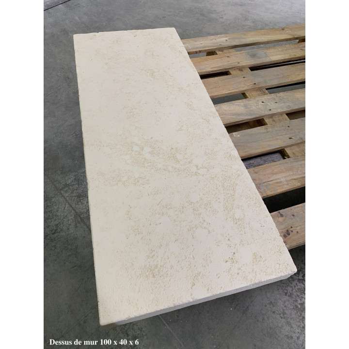 Dessus de mur étrillé vieilli, résistant aux gelées - Ligerio