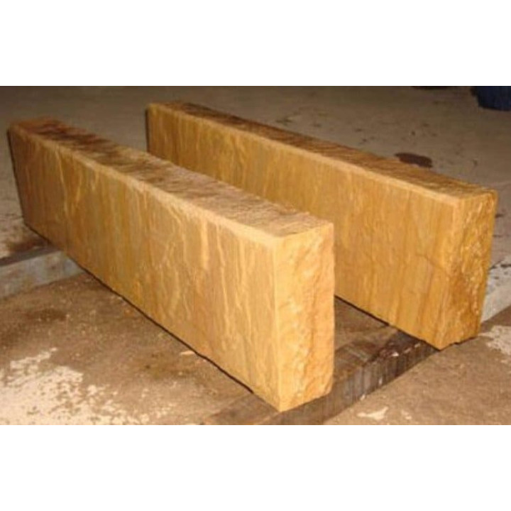 Bordure en grès brun