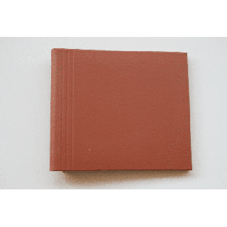 margelle d’escalier rouge lisse