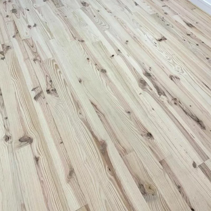 Parquet naturel massif en pin des Landes 23mm
