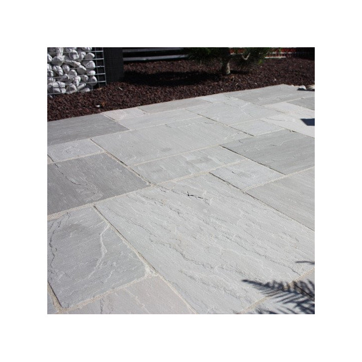 dallage grès gris 2