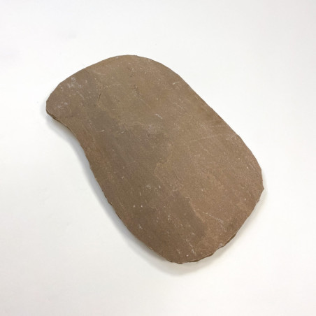 Pas japonais antidérapant marron en grès