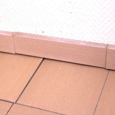 Plinthe lisse saumon