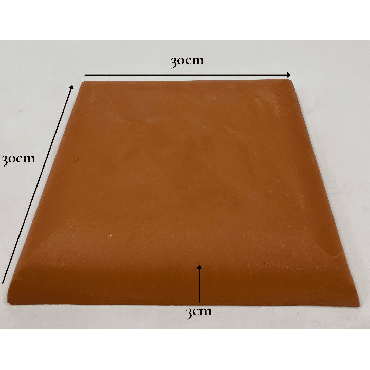 chapiteau pilier plat terre cuite 4