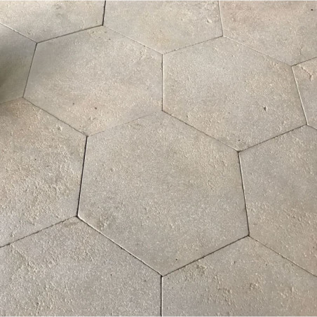 Dallage rive gauche hexagonal