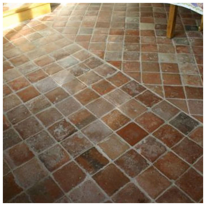 Tomettes anciennes de récupération