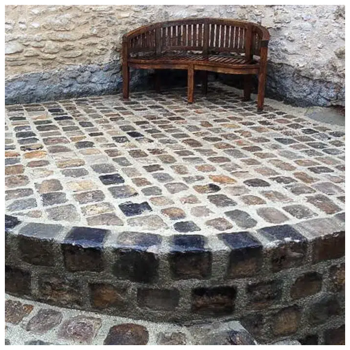 pavé grès de récupération