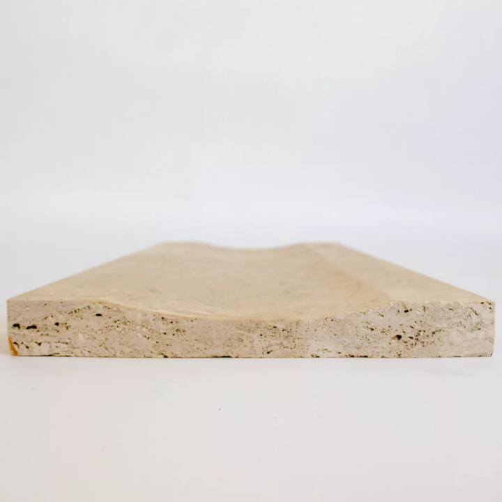 caniveau simple travertin 3