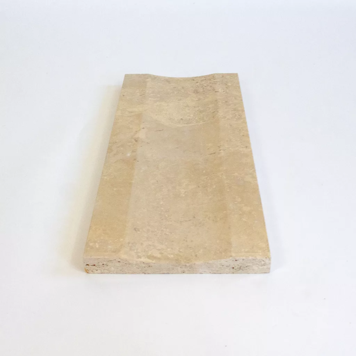 caniveau simple travertin 4