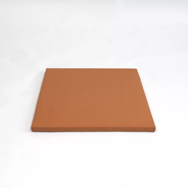 1 tomette carrée rouge