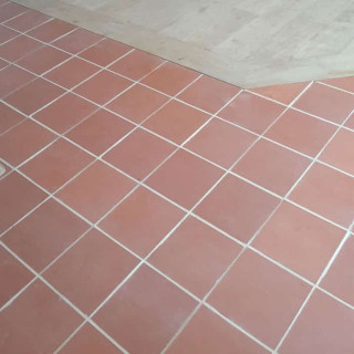 Tomette lisse saumon