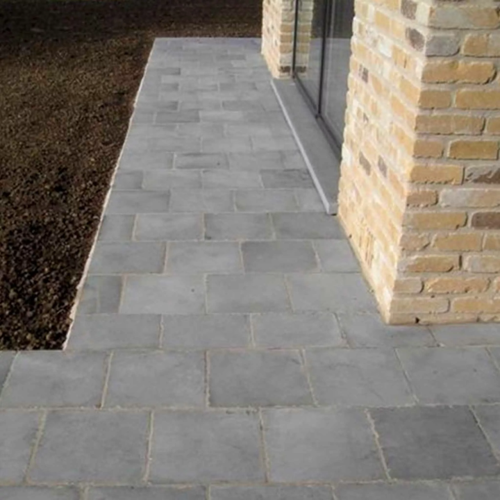 Dallage en pierre bleu vieilli | 60 x 40 x 2