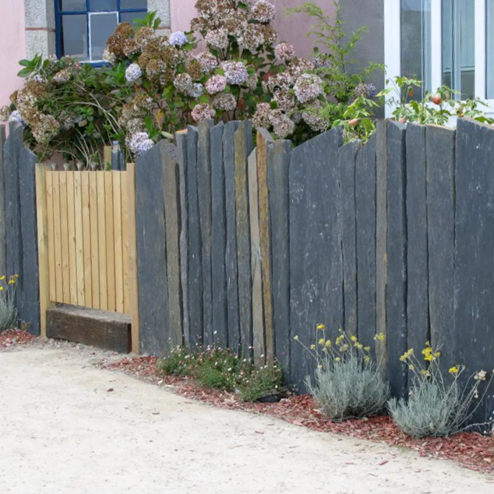 piquets bordures ardoise/ schiste noire 5