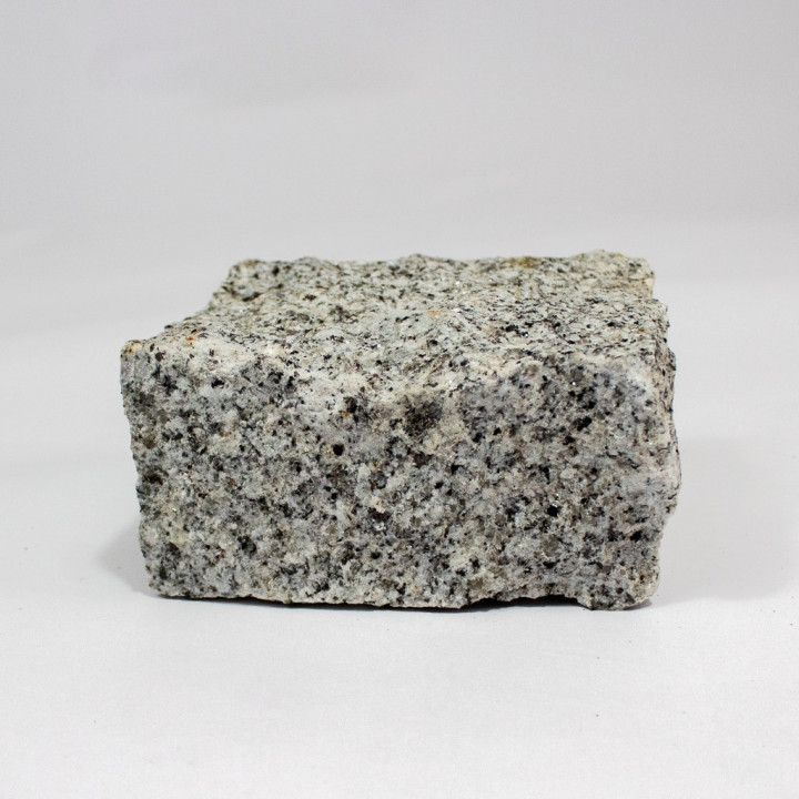pavé en granit gris
