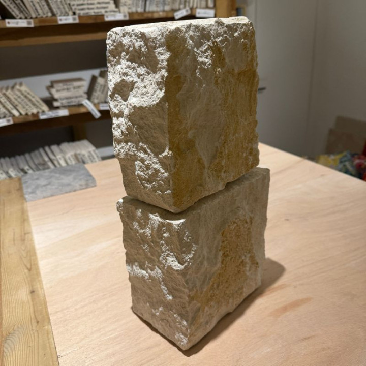 Angle pour Pierre de parement naturelle Ocre