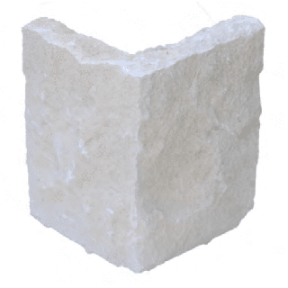 angle pierre parement naturelle claire