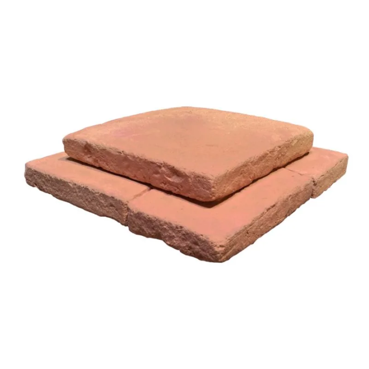 toit du pilier brique ton rouge