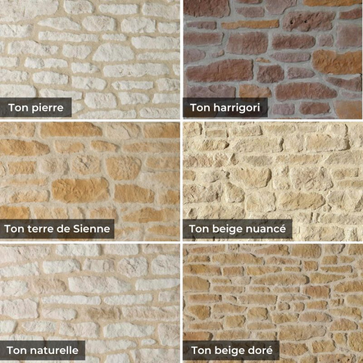 Pierre de causse - Variété de Teintes et Dimensions - Ligerio