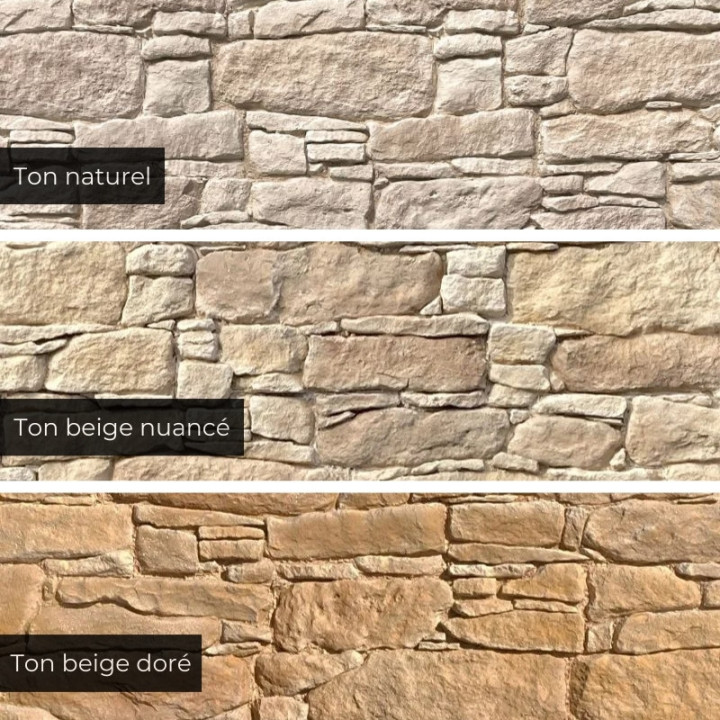 Différents tons Tertus