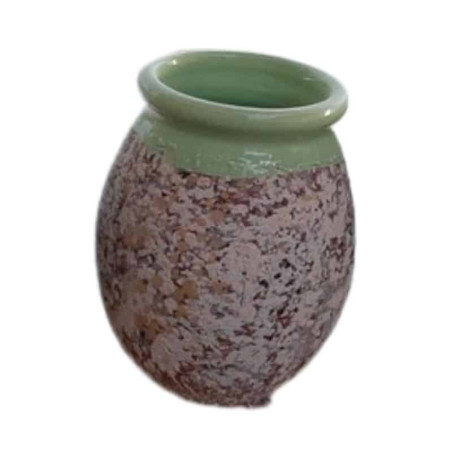 Jarre Méditerranéenne col vert amande