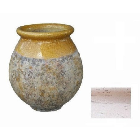 Jarre Méditerranéenne col rose calamine