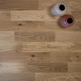 parquet contrecollé Rustique 3 frises Brun Clair