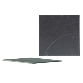 Dalle ardoise grise 40X40X1
