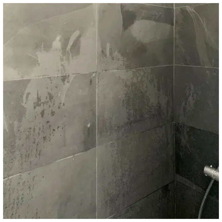 Carrelage en ardoise grise