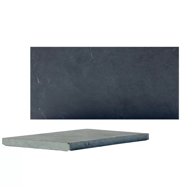 Dalle de jardin en ardoise multicolore 60x30x2