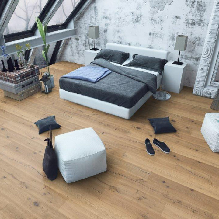 parquet contrecollé choix chalet en chene