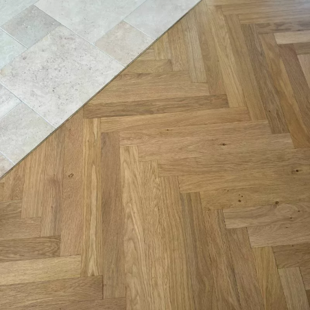 Parquet bâton Rompu chêne massif de Touraine