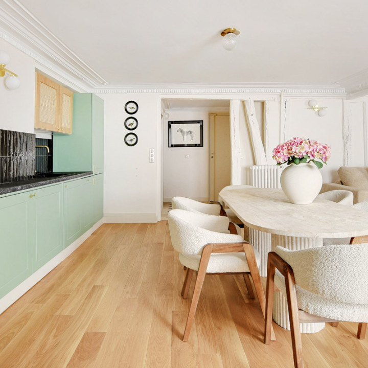 Parquet contrecollé chêne Rustique