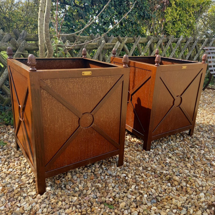 Bac Croisillons 4 faces +pommes de pin