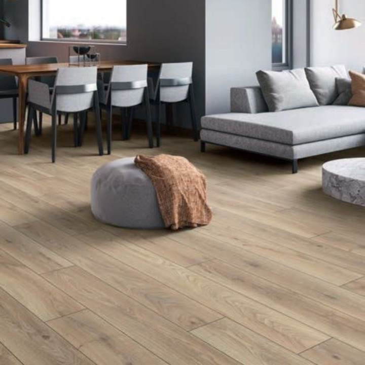 Sol stratifié hydrofuge aspect bois